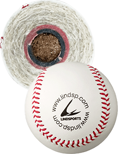 LINDSPORTS ≪ワケあり≫ 練習球 ウール100％ 日本製牛革 1