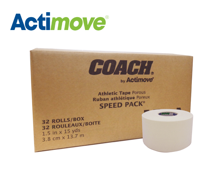 LINDSPORTS 徳用ホワイト 非伸縮テープ 幅38mm/50mm 同サイズ1箱 固定