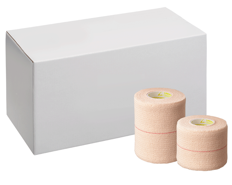 LINDSPORTS リンドPRO伸縮テープ 幅50mm/75mm 同サイズ1箱/6箱 ハード