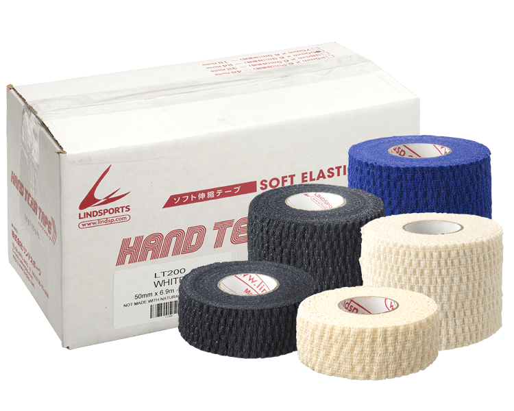 LINDSPORTS ライトティアストレッチテープ 幅50mm 24本入 / 幅 LINDSPORTS ライトティアストレッチテープ 幅50mm 24本入 / 幅