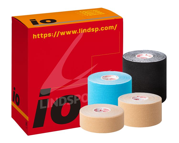 LINDSPORTS  イオテープ 幅25/38/50/75mm 10箱  キネシオロジーテープ  リンドスポーツ公式通販サイト