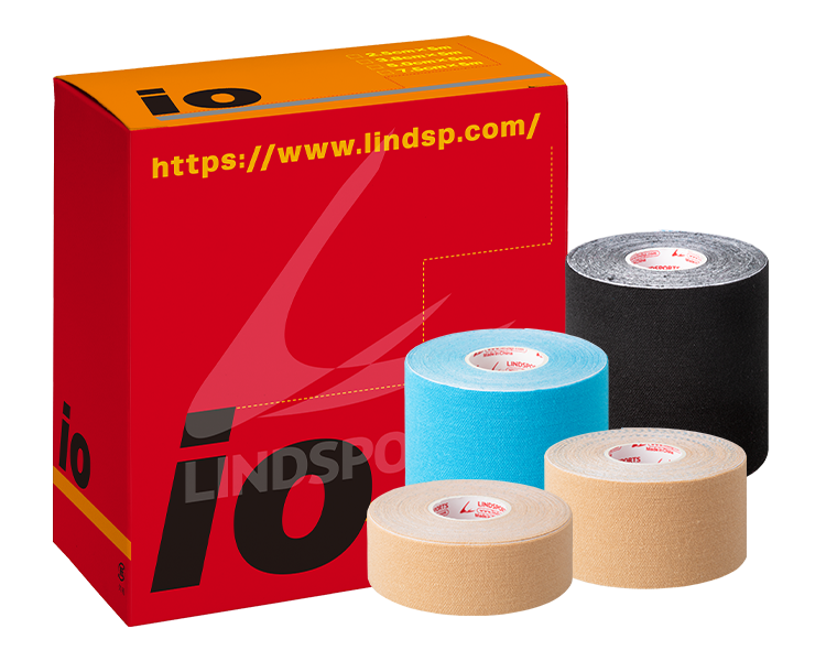 LINDSPORTS | イオテープ 幅25/38/50/75mm | キネシオロジーテープ