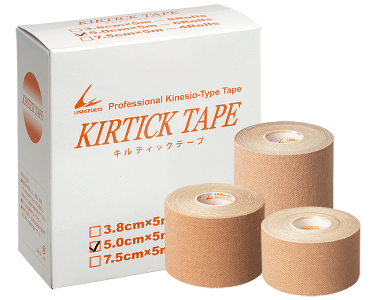 テーピングテープセット LINDSPORTS | イオテープ 幅25/38/50/75mm | キネシオロジーテープ