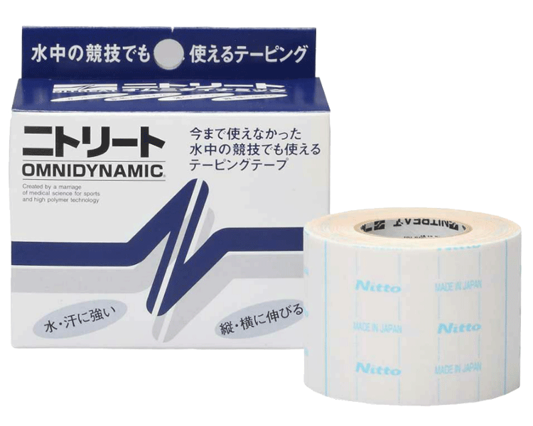 市場 ニトリート CB-50 テーピング 6巻入 スポーツ バレー コットンテープ トレーニング