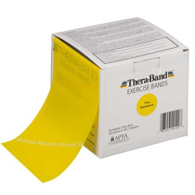 THERABAND セラバンド 徳用サイズ 合計45.7m(50ヤード) 黄 イエロー（シン）