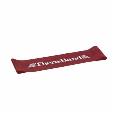 THERABAND セラバンド セラバンドループ M(円周60cm) 赤 レッド（ミディアム）