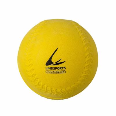 LINDSPORTS やわらかソフトボール3号球 黄色