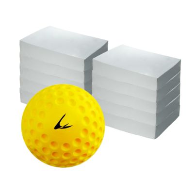 Lindsports ディンプルボール 中 10ダース 1球入 ホワイト イエロー Lindsports Lindsports ディンプルボール 中 10ダース 1球入 ホワイト イエロー Lindsports