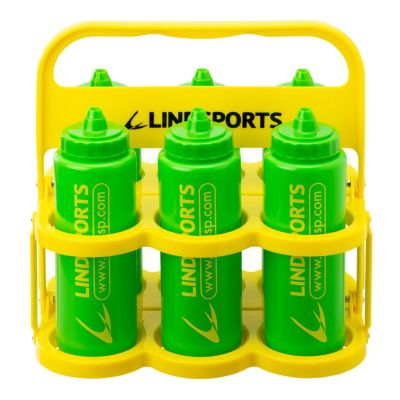 LINDSPORTS スクイズボトル(1000ml)6本とキャリーのセット