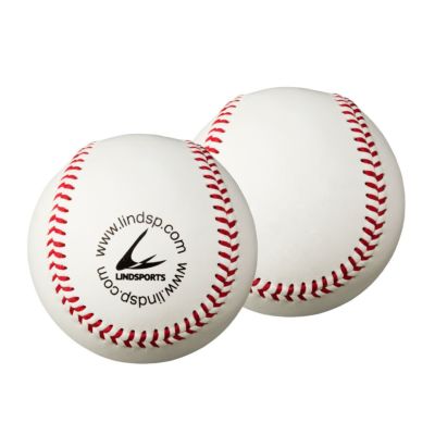 LINDSPORTS B革硬式練習試合球 国産牛革 バージンウール100％ ロゴあり / 無地(ノーマーク) 硬式野球ボール