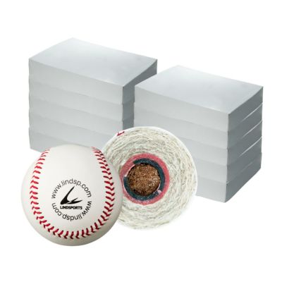 LINDSPORTS B革硬式練習球 国産牛革 バージンウール100％ 10ダース（120球入） 硬式野球ボール | LINDSPORTS