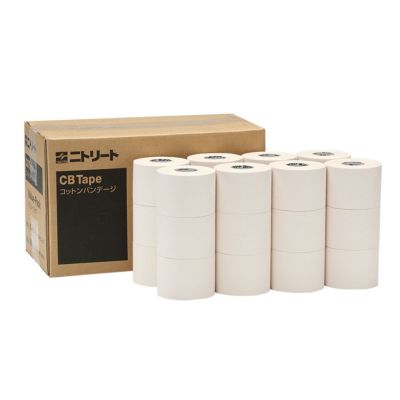 NITREAT (ニトリート) CBテープ CBV-50 コットンテープ 50mm×13.7m バリューパック (24本入)