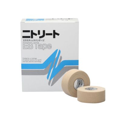 NITREAT (ニトリート) EBテープ EB-25 エラスティックバンテージ 25mm×4m (12本)