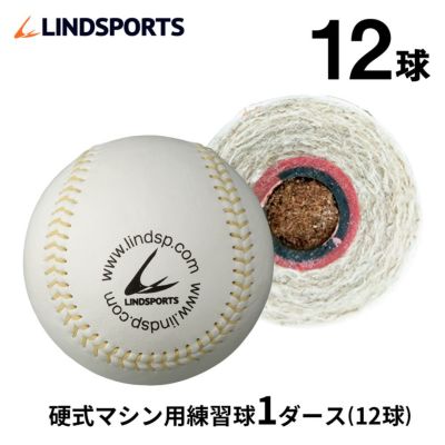 Lindsports ワケあり 硬式練習球 ウール100 日本製牛革 10ダース 1球入 硬式野球 ボール Lindsports