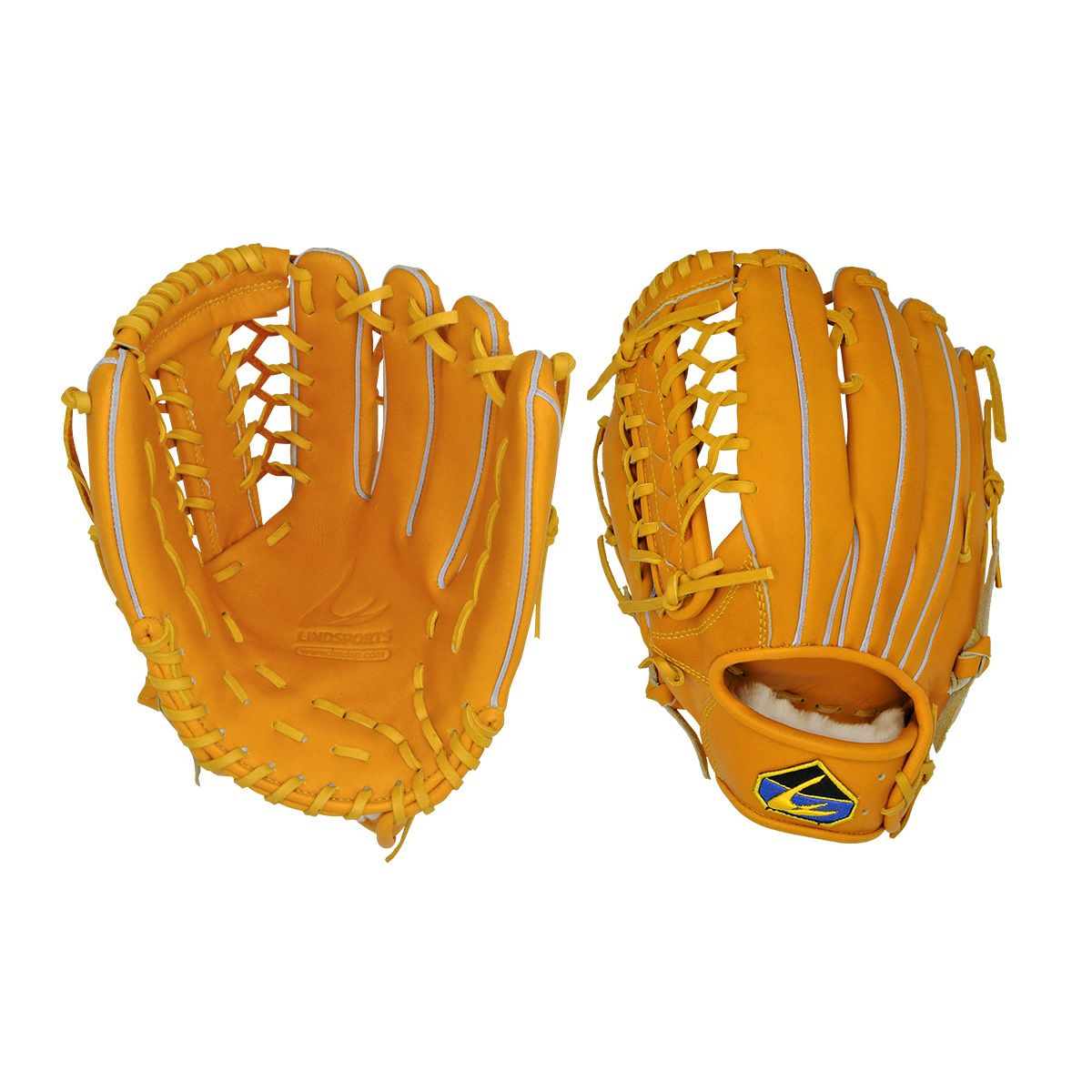 LINDSPORTS 硬式用 北米ステアハイド 硬式ファーストミット 右投 
