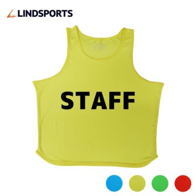 単品販売 STAFFビブス・フリーサイズ 1枚　LINDSPORTS
