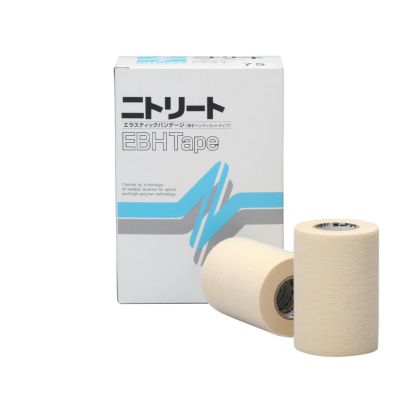 NITREAT (ニトリート) EBHテープ EBH75 エラスティックバンテージ 75mm×4.5m (4本)