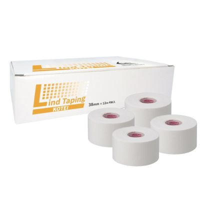 LINDSPORTS【ミニパック】リンドテーピング　非伸縮38mm(4本入) 固定用 非伸縮 テーピングテープ