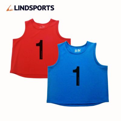 LINDSPORTS 丈夫ビブス フリーサイズ/XOサイズ (No.1-15)