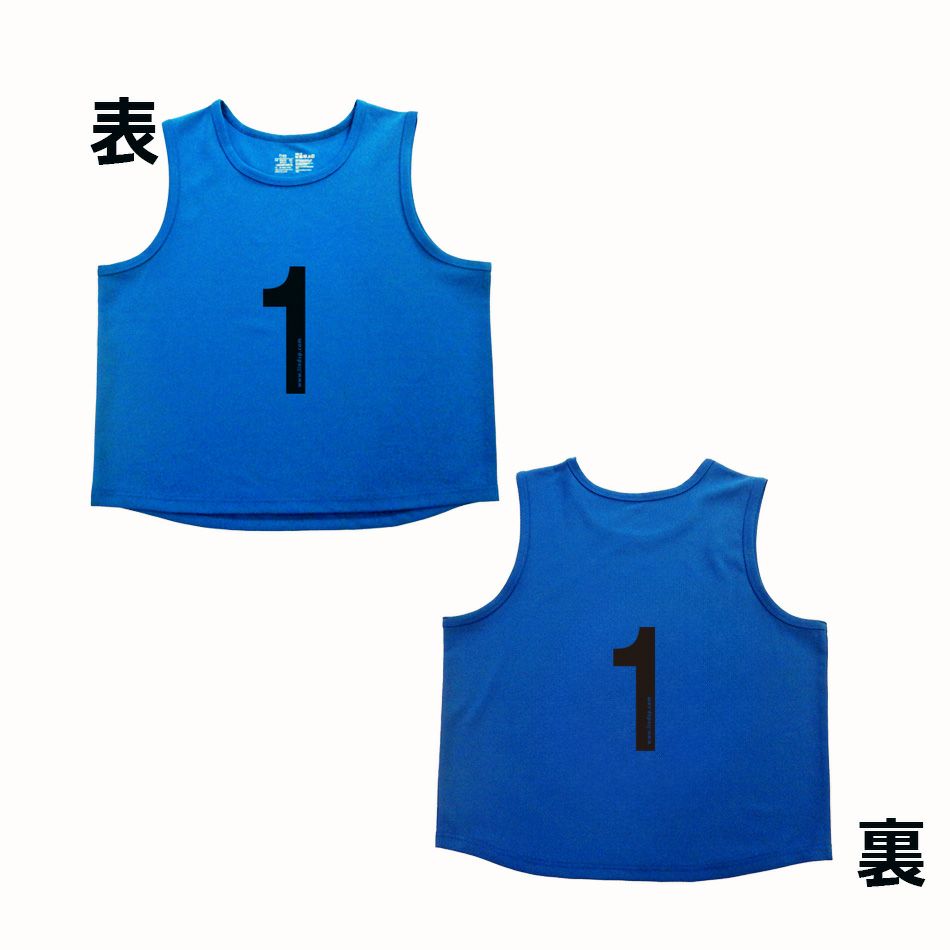 丈夫ビブス青_表裏